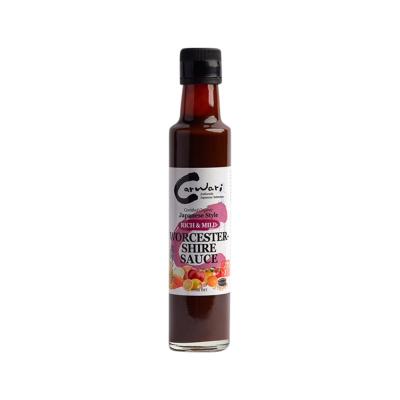 Carwari Organic Japanese Style Rich & Mild Worcestershire Sauce 250ml